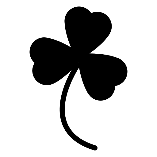 Trifoil Klee PNG-Design