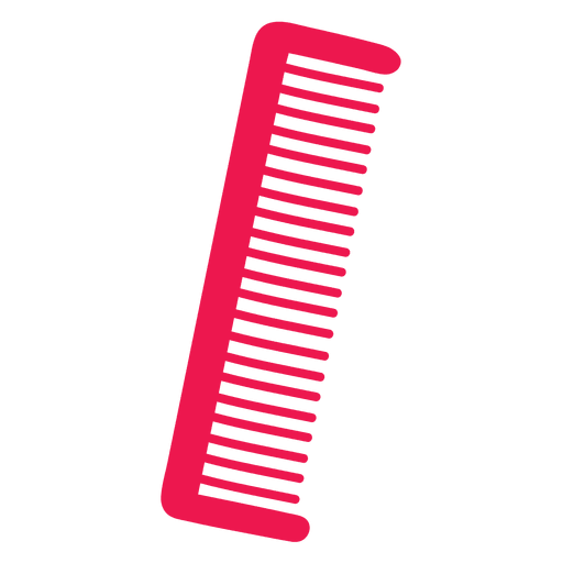 Wide tooth comb PNG Design