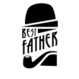 Melhor distintivo do dia dos pais Desenho PNG