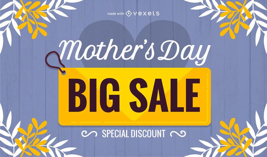 Mother's Day sale promo maker Editable design