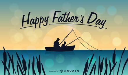 Happy Father's Day illustration