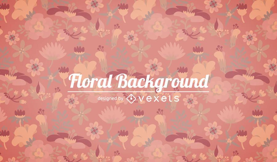Soft tones floral background Soft tones floral background
