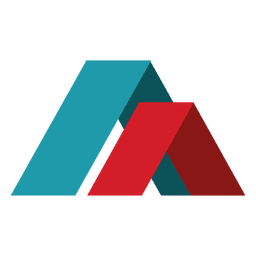 3D-Dreiecke Immobilien-Symbol PNG-Design