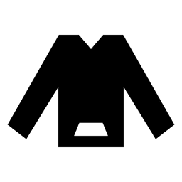 Blazer com capuz preto Desenho PNG
