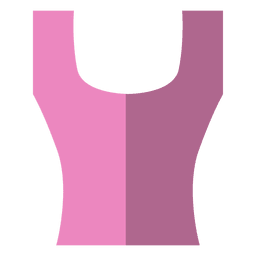 Pink shirt icon PNG Design