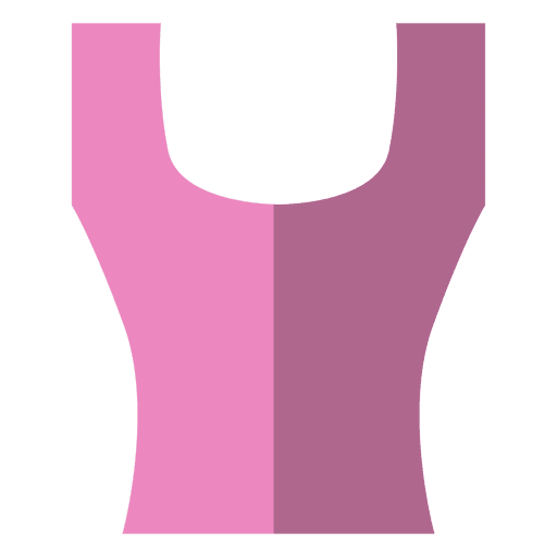 Ícone de camisa rosa Desenho PNG