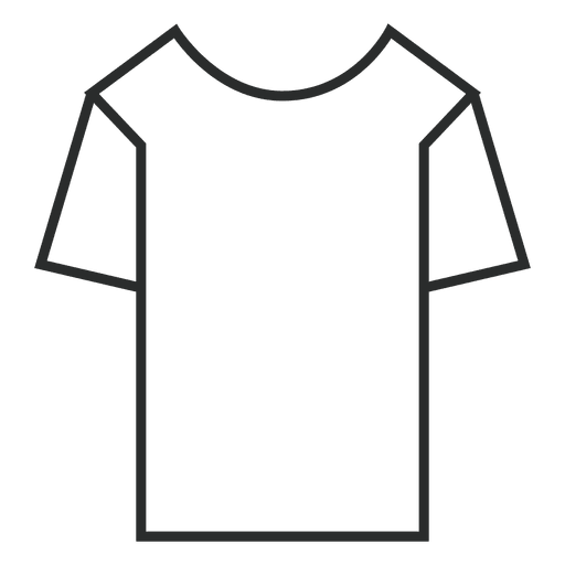 Stroke Tshirt Kleidung PNG-Design
