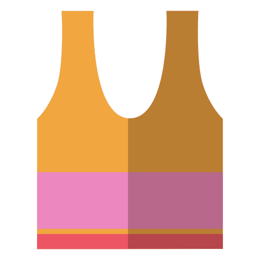 Ícone de camisa colorida Desenho PNG