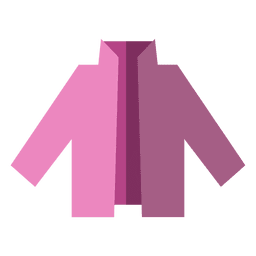 Rosa Blazer-Kleidungsikone PNG-Design