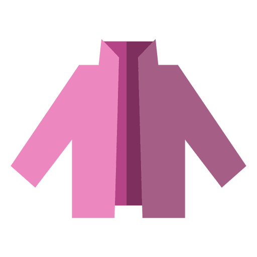 Ícone de blazer rosa Desenho PNG