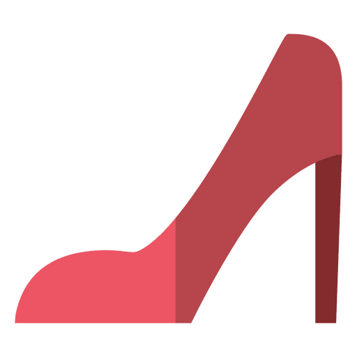Red shoes clothing PNG Design