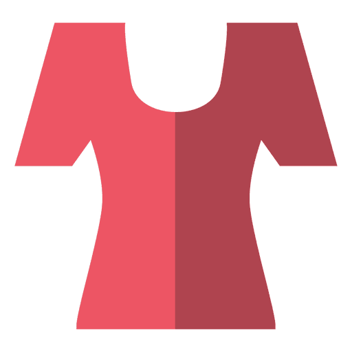 Rote T-Shirt-Kleidung PNG-Design