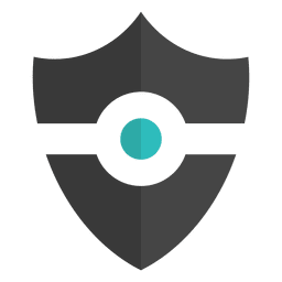 Shield emblem flat PNG Design Transparent PNG