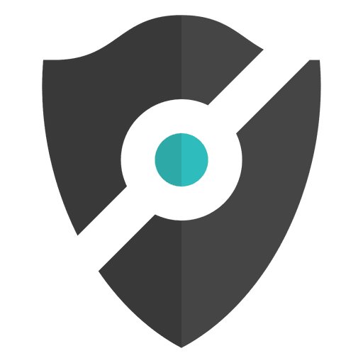 Shield icon emblem PNG Design