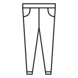 Traje de jean ropa Diseño PNG