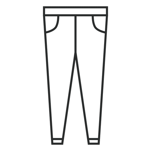 Traje de jean ropa Diseño PNG