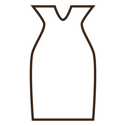 Ícone de camisa Stroke Desenho PNG