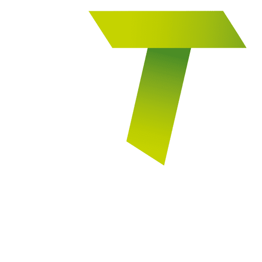 T-Buchstaben-Origami-Isotyp PNG-Design