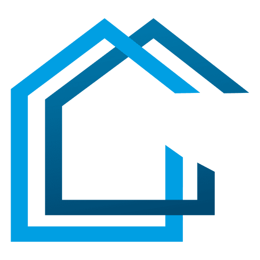 Triangle houses icon
