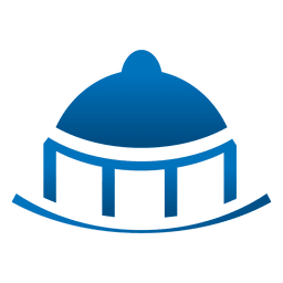 Icono de cúpula parlamentaria Diseño PNG