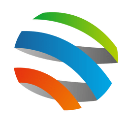 Colorful 3d spiral orbit icon PNG Design Transparent PNG