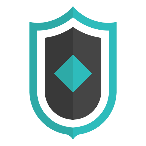 Flat emblem design PNG Design