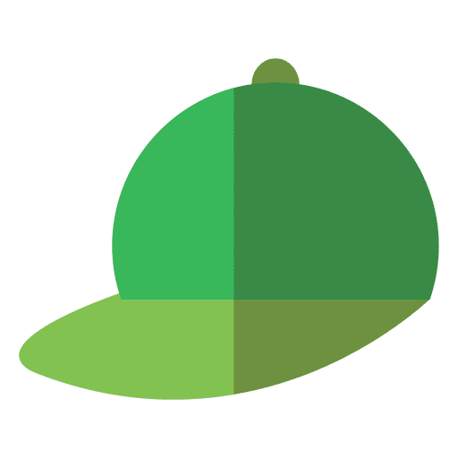 Mütze mit grünem Hut PNG-Design