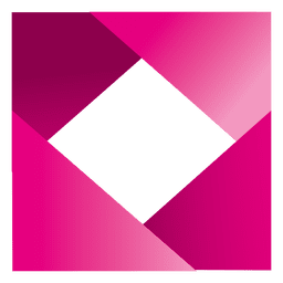Majenta diamond square logo