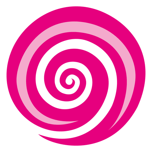 Majenta vortex swirl icon PNG Design