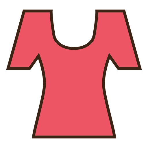Icono de camisa pastel Diseño PNG