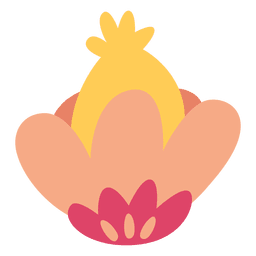 Pink flower crown - Transparent PNG & SVG vector