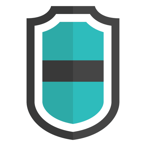 Shield emblem flat icon logo banner Transparent PNG 