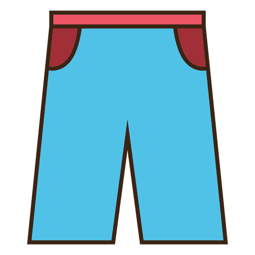 Kurze Kleidung PNG-Design