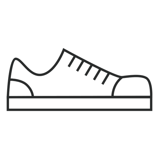 Download Stroke shoes sneakers - Transparent PNG & SVG vector file