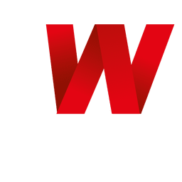 W Brief Origami-Isotyp PNG-Design