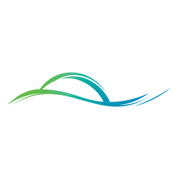 Logotipo de linhas onduladas Transparent PNG