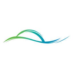 Wave lines logo PNG Design