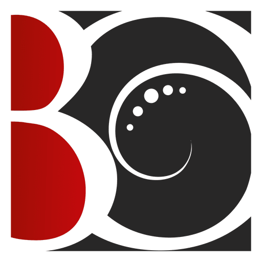 Logotipo de vino B arcs Diseño PNG