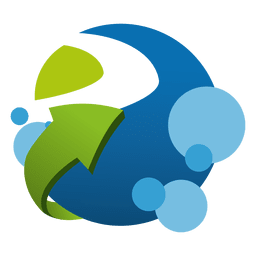 Wachsendes Logistik-Firmenlogo PNG-Design