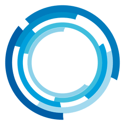 Logotipo de anéis de alta tecnologia Logotipo de anéis de alta tecnologia