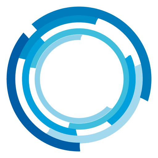 Logotipo de anéis de alta tecnologia - Baixar PNG/SVG Transparente