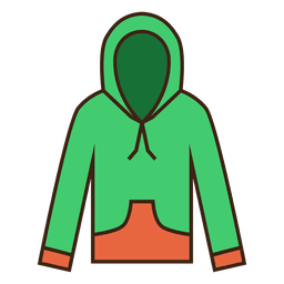 Blazer com capuz Desenho PNG