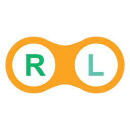 Lens contact icon PNG Design