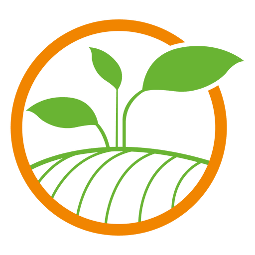 Pflanzenkreis-Logo PNG-Design