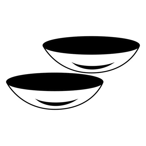 Tellerschale Symbol PNG-Design