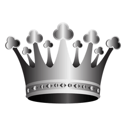 Ilustración de corona 3d Diseño PNG