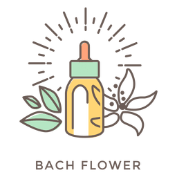 Medicina de la flor de la salud Diseño PNG