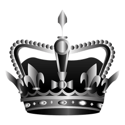 Ilustração da coroa da rainha