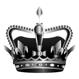 logotipo de la corona de la reina png