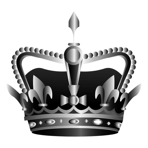 Ilustración de corona de reina Diseño PNG